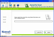 Kernel - XLS File Recovery Software screenshot